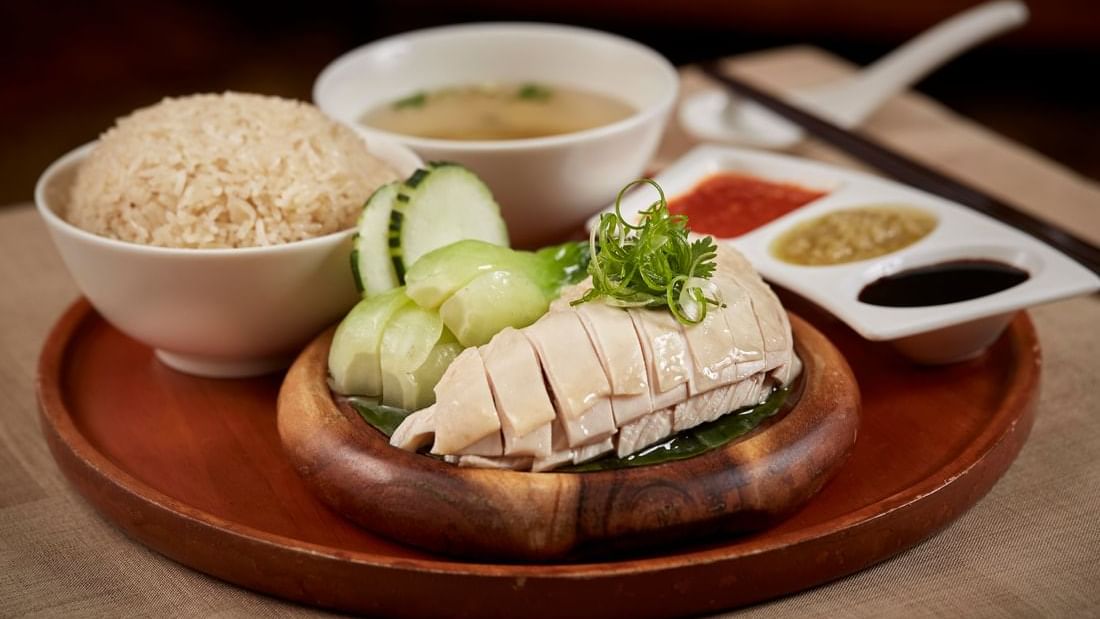 Hainan Chicken at Damrey Restaurant