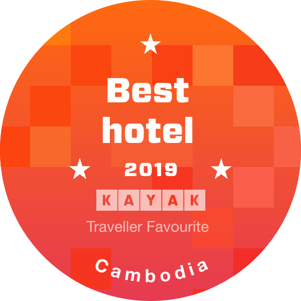 Kayak 2019 Best Hotel in Cambodia Award for Ohana Phnom Penh Palace Hotel